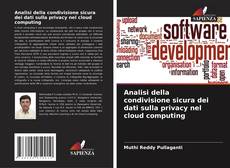 Copertina di Analisi della condivisione sicura dei dati sulla privacy nel cloud computing