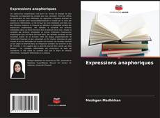 Expressions anaphoriques kitap kapağı
