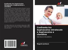 Buchcover von Confronto tra bupivacaina intratecale e bupivacaina e clonidina