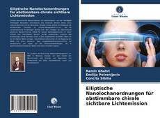 Bookcover of Elliptische Nanolochanordnungen für abstimmbare chirale sichtbare Lichtemission