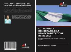 Copertina di LOTTA PER LA DEMOCRAZIA E LA DEMOCRATIZZAZIONE IN NIGERIA