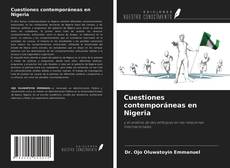 Portada del libro de Cuestiones contemporáneas en Nigeria