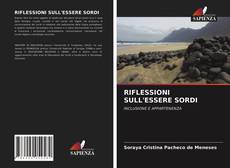 RIFLESSIONI SULL'ESSERE SORDI的封面