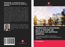 Capa do livro de Modelação e simulação para a tomada de decisões em políticas públicas 