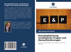 Copertina di Energiegleichung: strategische Fragen und Herausforderungen