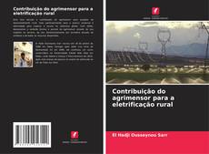 Capa do livro de Contribuição do agrimensor para a eletrificação rural 