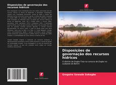 Buchcover von Disposições de governação dos recursos hídricos