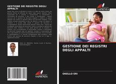 Copertina di GESTIONE DEI REGISTRI DEGLI APPALTI