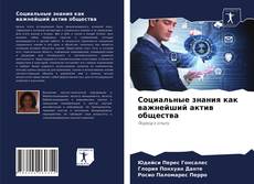 Социальные знания как важнейший актив общества的封面