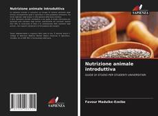 Copertina di Nutrizione animale introduttiva