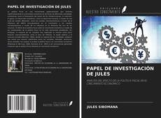 Borítókép a  PAPEL DE INVESTIGACIÓN DE JULES - hoz