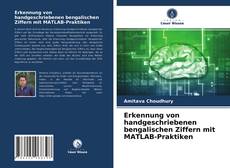 Capa do livro de Erkennung von handgeschriebenen bengalischen Ziffern mit MATLAB-Praktiken 