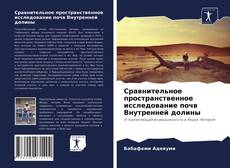 Portada del libro de Сравнительное пространственное исследование почв Внутренней долины