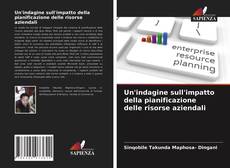 Bookcover of Un'indagine sull'impatto della pianificazione delle risorse aziendali