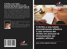 Copertina di Il diritto a una tutela giurisdizionale effettiva e alla certezza del diritto nei processi di licenziamento dei pubblici ufficiali