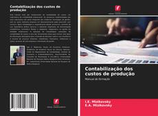 Capa do livro de Contabilização dos custos de produção 