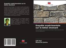 Enquête expérimentale sur le béton drainant kitap kapağı