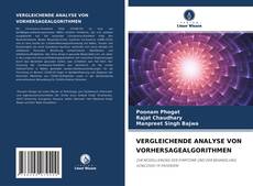 Capa do livro de VERGLEICHENDE ANALYSE VON VORHERSAGEALGORITHMEN 