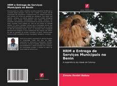 Buchcover von HRM e Entrega de Serviços Municipais no Benin