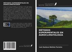 Обложка MÉTODOS EXPERIMENTALES EN AGROCLIMATOLOGÍA