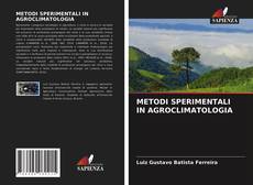 Copertina di METODI SPERIMENTALI IN AGROCLIMATOLOGIA