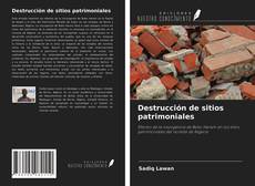 Destrucción de sitios patrimoniales kitap kapağı