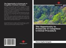 The Opportunity to Prosecute in Congolese Criminal Procedure的封面