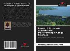 Couverture de Research in Human Sciences and Development in Congo-Kinshasa