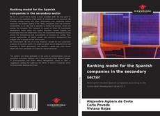 Couverture de Ranking model for the Spanish companies in the secondary sector