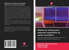 Buchcover von Modelo de ranking para empresas espanholas do sector secundário