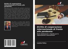 Diritto di cooperazione internazionale di fronte alle pandemie:的封面