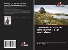 Copertina di Conoscenza di base dei nomi scientifici degli esseri viventi