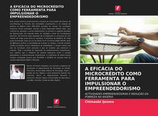 Обложка A EFICÁCIA DO MICROCRÉDITO COMO FERRAMENTA PARA IMPULSIONAR O EMPREENDEDORISMO