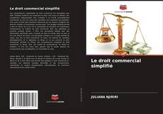 Le droit commercial simplifié kitap kapağı
