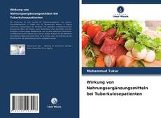 Capa do livro de Wirkung von Nahrungsergänzungsmitteln bei Tuberkulosepatienten 