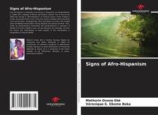 Signs of Afro-Hispanism的封面