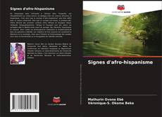 Portada del libro de Signes d'afro-hispanisme