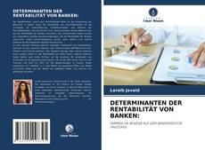Обложка DETERMINANTEN DER RENTABILITÄT VON BANKEN: