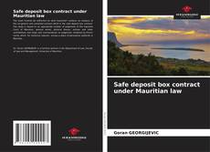 Safe deposit box contract under Mauritian law的封面