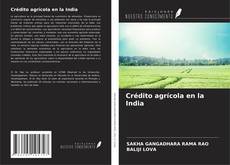 Borítókép a  Crédito agrícola en la India - hoz