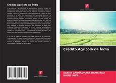 Capa do livro de Crédito Agrícola na Índia 