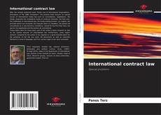 International contract law的封面