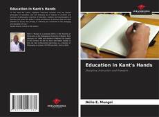 Education in Kant's Hands的封面