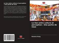 Buchcover von Le lien entre culture et perception : Une partie de nous