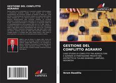 GESTIONE DEL CONFLITTO AGRARIO的封面