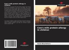 Cow's milk protein allergy in children的封面