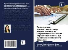 Обложка Применение превентивных мер, направленных на сохранение взыскания заработной платы до вынесения судебного решения