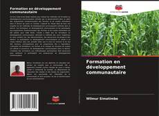 Portada del libro de Formation en développement communautaire