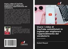 Copertina di Usare i video di YouTube sottotitolati in inglese per migliorare l'apprendimento del vocabolario