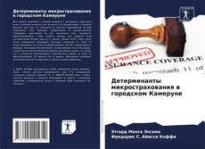 Capa do livro de Детерминанты микрострахования в городском Камеруне 